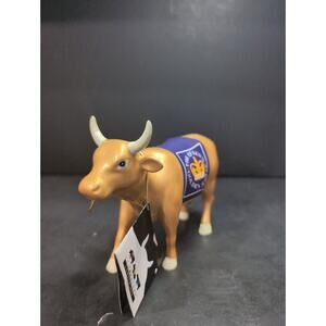 Cow Parade The Queens Jubilee Cow Figurine, Westland Giftware, #7320, Flaw